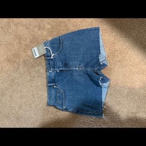 NEW jean shorts